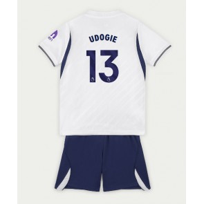 Tottenham Hotspur Destiny Udogie #13 Replika Hemmatröja Barn 2026-27 Kortärmad (+ Korta byxor)